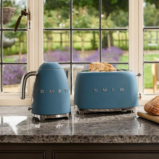 Smeg 50s Style Retro 1.7Lt Kettle Storm Blue