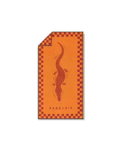 Seabed Beach & Bath Towel / Orchard Orange