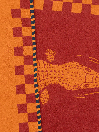 Seabed Beach & Bath Towel / Orchard Orange