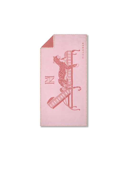 Seabed Beach & Bath Towel / Nellie Pink