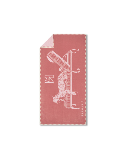 Seabed Beach & Bath Towel / Nellie Pink